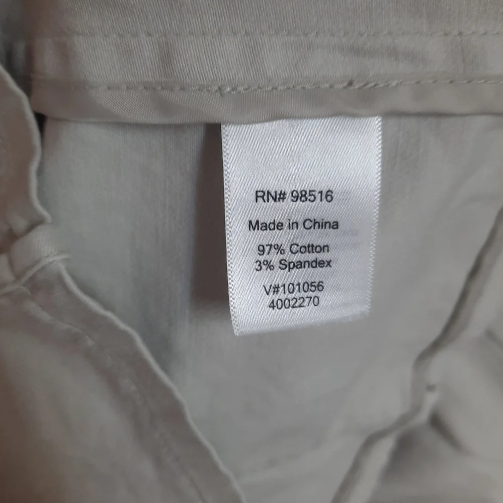 Coldwater Creek Size 14 Beige Cropped Jacket - Picture 4 of 4